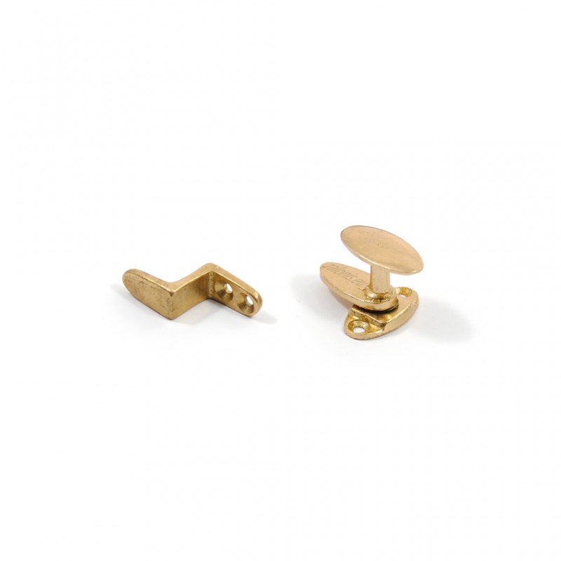 ΟVAL LOCK CATCH / MAT GOLD